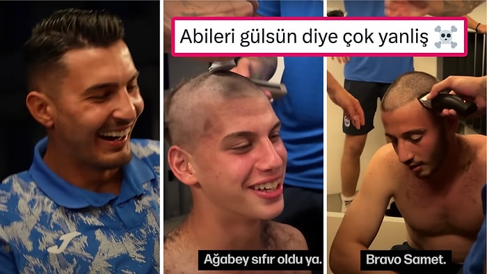Gelenek mi, Zorbalık mı? A Takıma Yükselen Trabzonsporlu Futbolcuların Saç Tıraşı Tartışma Başlattı!