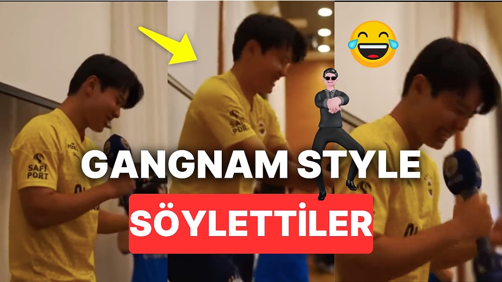 Fenerbahçe'nin Güney Koreli Yıldızı Jo Jin-Ho'ya Doğum Gününde Gangnam Style Söylettikleri Eğlenceli Anlar