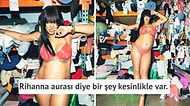 Rihanna, Karnı Burnunda Savage X Fenty Markası İçin Yaptığı Çekimlerle Ortalığı Yangın Yerine Çevirdi