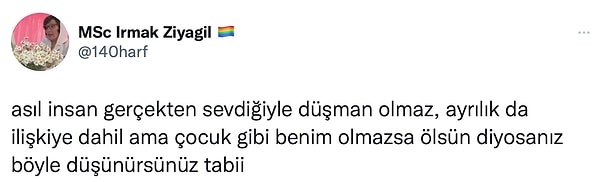 1. Buyrun, kim ne demiş, ayrılık nasıl bir şeymiş beraber bakalım!