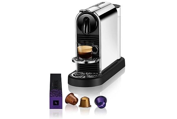 Nespresso D 140 Citiz Platinum, Paslanmaz Çelik Kahve Makinesi