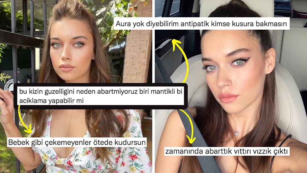 "Afra Saraçoğlu'nun Güzelliğini Neden Abartmıyoruz?" Diye Soran Kullanıcı Sosyal Medyayı İkiye Böldü!