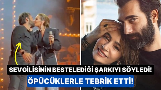 İlker Kaleli'nin Bestelediği Metelik Şarkısını Seslendiren Sıla Sevgilisini Öpücüklerle Tebrik Etti!