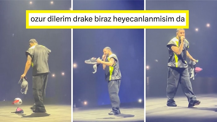 Ünlü Rapçi Drake'in Konserinde Sahneye Sütyen, Ayakkabı ve İç Çamaşırı Fırlatılan Anlar Viral Oldu!