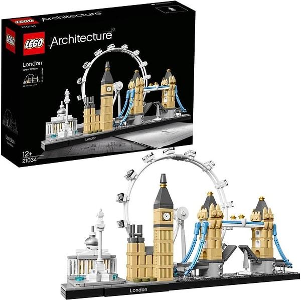 3. Seyahat, mimari ve tarih meraklısı yetişkinlerin bayılacağı bir set: LEGO Architecture Londra!