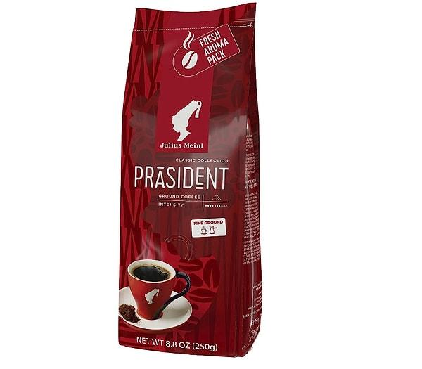 14. Julius Meinl Präsident Blend Öğütülmüş Filtre Kahve