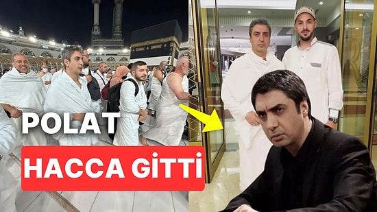 Uzun Süredir Ortalarda Olmayan Kurtlar Vadisi'nin Polat'ı Necati Şaşmaz Hacda Görüntüledi