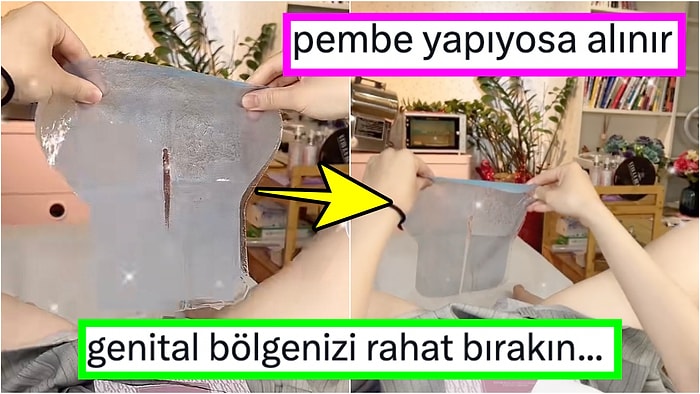 Genital Bölgelerine Renk Açıcı ve Nemlendirici Vajina Maskesi Yapan Çinliler Yine Beynimizi Yaktı!