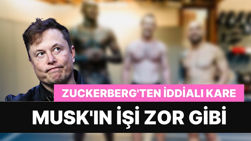 Elon Musk'la Kafes Dövüşü Öncesi Zuckerberg’ten 'Ben Hazırım' Pozu