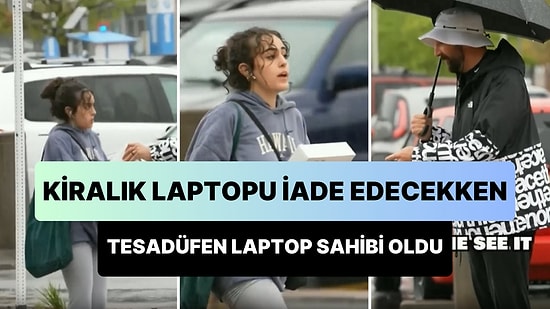 Kiraladığı Laptopu İade Etmek İçin Okula Giderken Bir YouTuber Tarafından Tesadüfen Laptop Hediye Edilen Genç