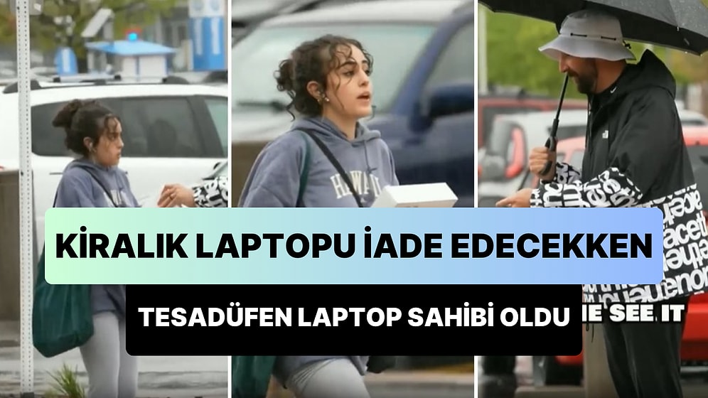 Kiraladığı Laptopu İade Etmek İçin Okula Giderken Bir YouTuber Tarafından Tesadüfen Laptop Hediye Edilen Genç