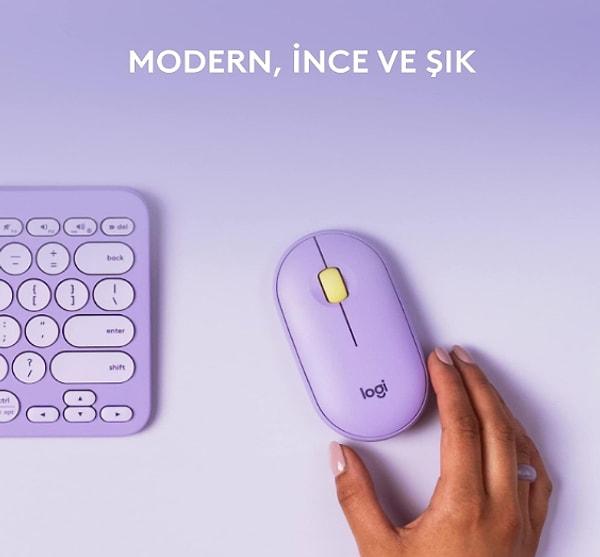 3. Meraklısına müjde! Teknoloji dünyasının öncü markalarından Logitech, şık ve modern tasarımlı M350 Pebble Kablosuz Mouse modelinde cazip bir indirim fırsatı sunuyor.
