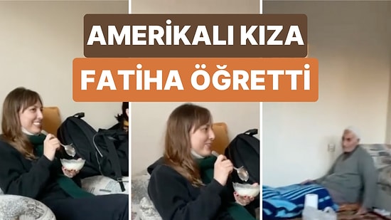 Torununun Amerikalı Eşine Fatiha Suresini Öğreten Dede