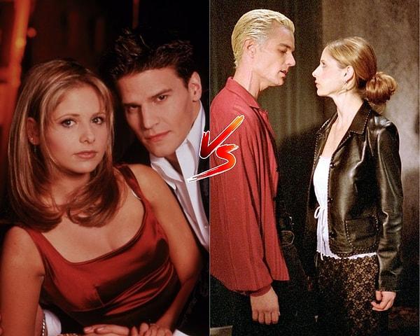 11. Buffy the Vampire Slayer, Angel/Buffy/Spike