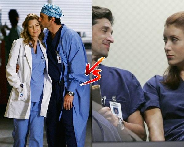 13. Grey's Anatomy, Addison/Derek/Meredith