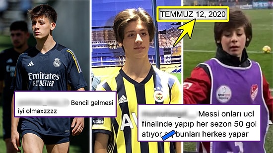 Kimse Ona İnanmamış: Arda Güler'e 2020 Yılında Yapılan Yorumlara İnanamayacaksınız!