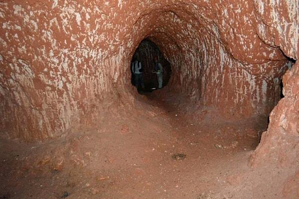 10. Brezilya'da 10 bin yıl önce devasa bir tembel hayvanın kazdığı düşünülen bir tünel.