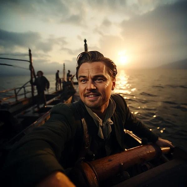 7. Titanik batmadan bir selfie.