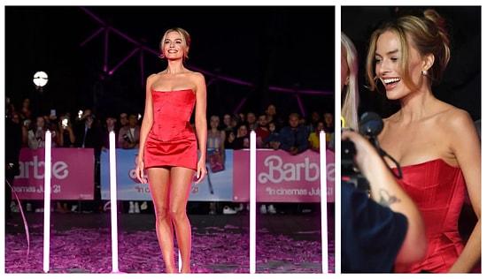 Margot Robbie Stuns in Turkish Designer Dilara Findikoglu at the ‘Barbie’ VIP London Photocall