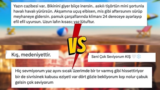 Hazır Hava Durumu da 'Yakıyorken' Sosyal Medya Yine İkiye Bölündü: Yaz mı Kış mı?