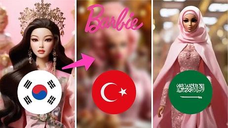 Yapay Zeka ile Farklı Ülkelere Göre Tasarlanan Barbie Bebek Modellerini Görünce Mest Olacaksınız