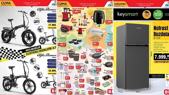 BİM'e Çeyiz Paketi Geliyor! 18 - 21 Temmuz 2023 BİM Aktüel Ürünler İndirim Kataloğu