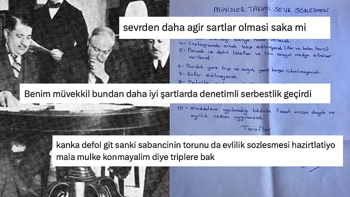 Kız Arkadaşına Sevr Kadar Ağır Maddeli Sevgililik Sözleşmesi İmzalatan Erkek Sosyal Medyayı Ayağa Kaldırdı