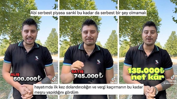 4- 600 bin TL'ye aldığı arabayı binbir katakulliyle 745 bin TL'ye nasıl sattığını anlatan şahısın son yayınladığı AL-SAT videosu tepki çekti.