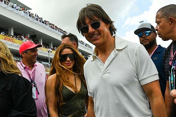 Shakira ile Tom Cruise arasında başladığı iddia edilen ilişki aslında bir yalandan ibaretti.