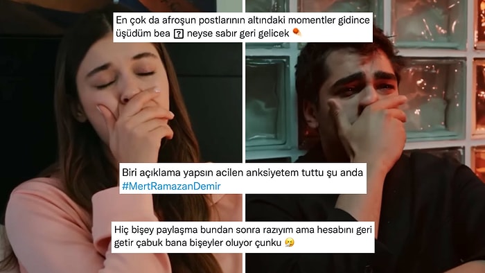 Mert Ramazan Demir'in Instagram Hesabı Aniden Silinince Ortalık Ayağa Kalktı!