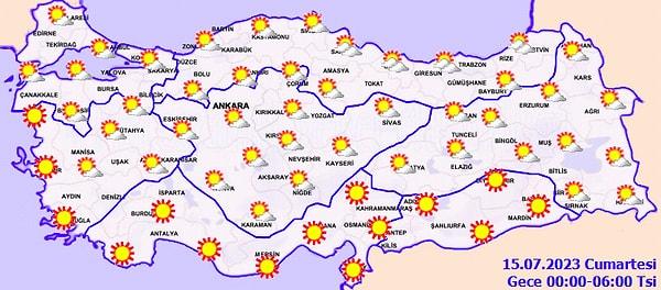 Türkiye Genelinde Sıcaklıklara Dikkat!