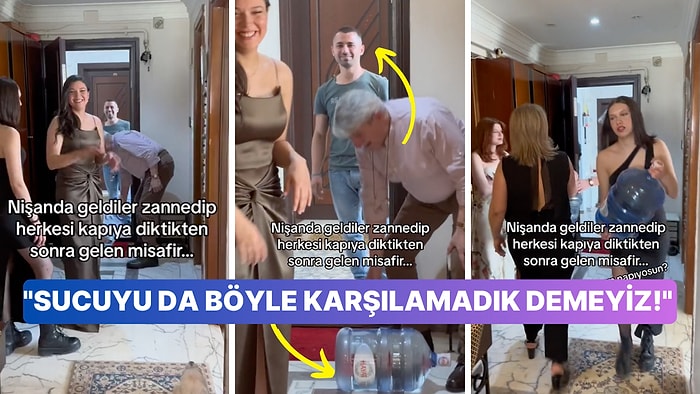 Nişanda Erkek Tarafı Geldi Zannedip Her Şeyi Hazırlayan Gelinin Karşısına Sucu Çıktı!