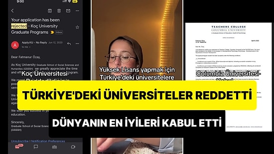 Türkiye'deki Üniversitelerden Ret Aldıktan Sonra Pes Etmeyen Genç Dünyanın En İyilerinden Kabul Aldı