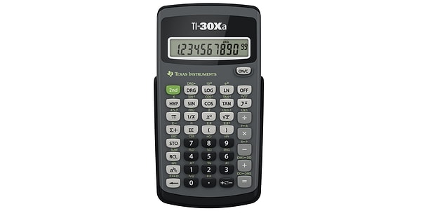 5. TEXAS INSTRUMENTS TI-30 XA Bilimsel Hesap Makinesi