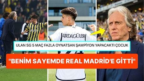 Arda Güler'in Kendisi Sayesinde Real Madrid'e Gittiğini Söyleyen Jorge Jesus'a Gelen Efsane Tepkiler
