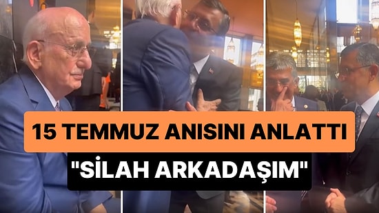 Eski Meclis Başkanı İsmail Kahraman, 15 Temmuz'da Özgür Özel ile Olan 'Milli Görüş Ceketi' Anısını Paylaştı
