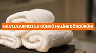 Havluları Yumuşacık ve Kabarık Yapmak İçin Bilmeniz Gereken Tüyolar!