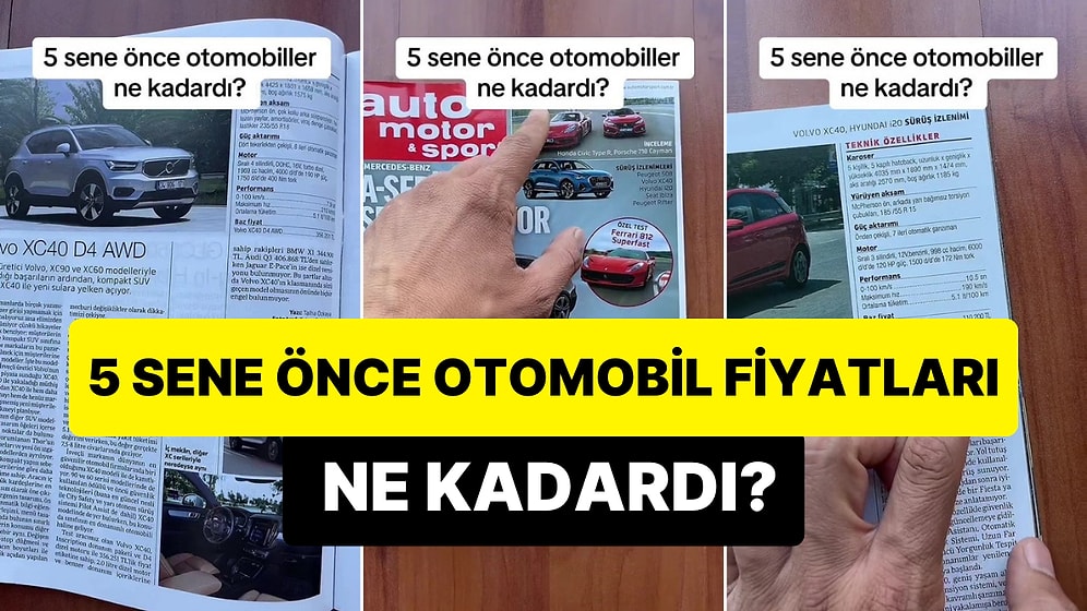 2018'deki Otomobil Fiyatları Sizi Bir Miktar Üzecek: 5 Sene Önce Otomobiller Ne Kadardı?