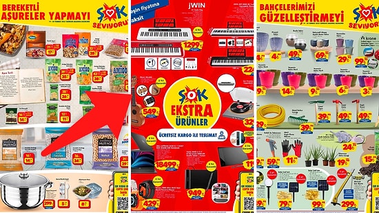ŞOK'a Bahçe Ürünleri Geliyor! 19 Temmuz 2023 ŞOK Aktüel Ürünler Kataloğu