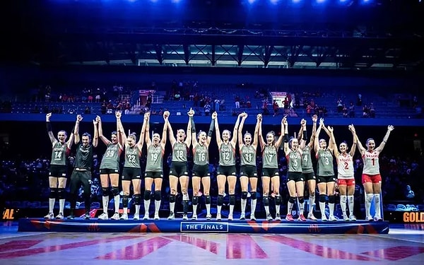 2023 FIVB Milletler Ligi finalinde Çin'i 3-1'lik skorla alt eden A Milliler hem şampiyonluk kupasının hem de altın madalyaların sahibi oldu.