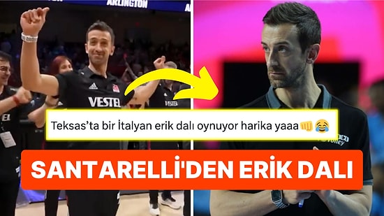 Türklere Taş Çıkardı: Daniele Santarelli'nin 'Erik Dalı' Performansı Herkesi Hayran Bıraktı