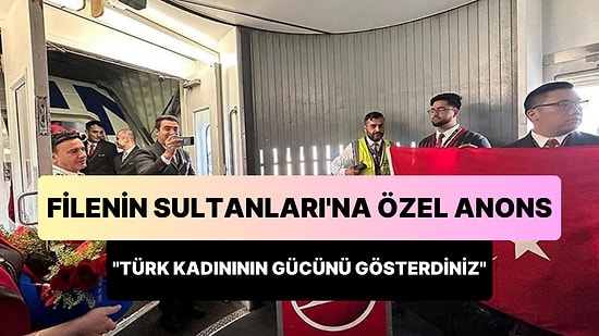 THY'den 'Filenin Sultanları'na Özel Anons: 'Türk Kadınının Gücünü Gösterdiniz'