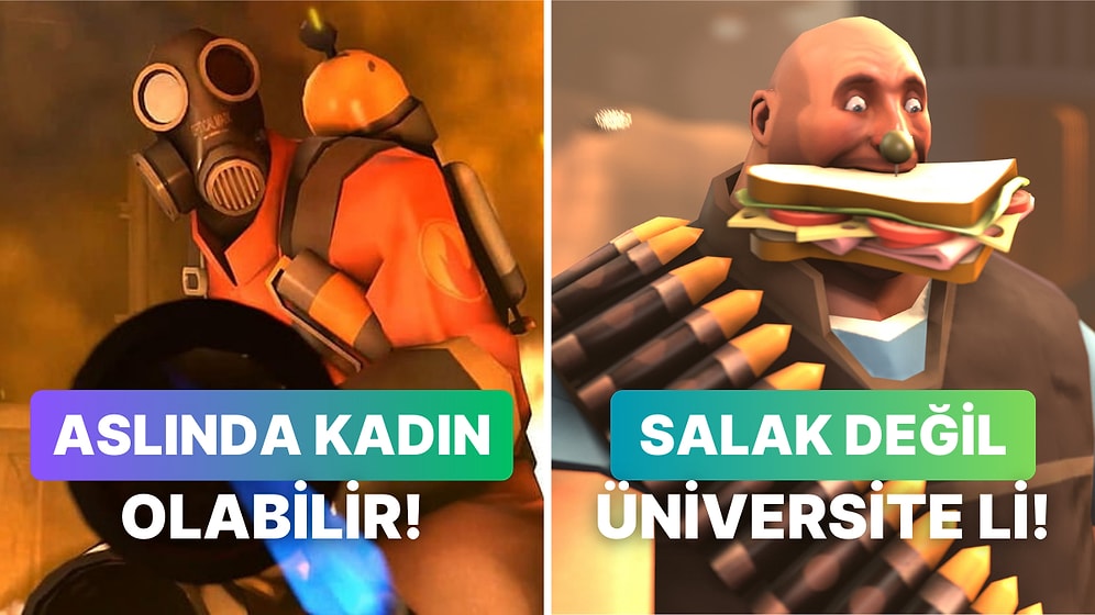 Efsane Oyun Team Fortress 2 Hakkında Dinozor Oyuncuların Dahi Bilmediği İlginç Bilgiler