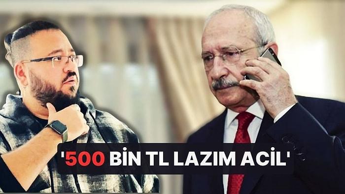 Jahrein'den Kılıçdaroğlu'na 'Dava' Misillemesi: '500 Bin TL Lazım Acil'