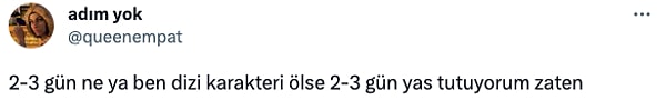 kimileri de bu süreyi oldukça az buldu.