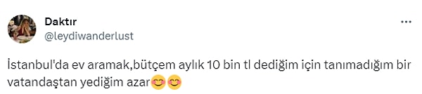 Hiç tanımadığı bir ev sahibinden, aylık geliri yüzünden azar işittiğini söyleyen kullanıcıya birbirinden farklı tepkiler geldi.