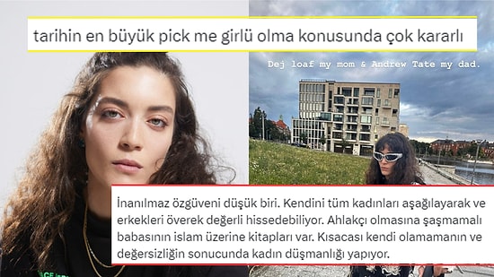 Rapçi Lil Zey'in İnsan Kaçakçısı ve Tecavüzcü Andrew Tate Hakkında Yaptığı “Benim Babam” Paylaşımı Tepki Aldı