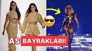 As Bayrakları As! Beyonce Konserine Ünlü Tasarımcı İkizler Raisa ve Vanessa'nın Elbisesiyle Çıktı
