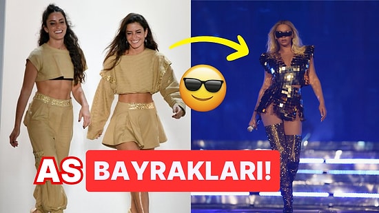 As Bayrakları As! Beyonce Konserine Ünlü Tasarımcı İkizler Raisa ve Vanessa'nın Elbisesiyle Çıktı