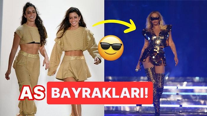 As Bayrakları As! Beyonce Konserine Ünlü Tasarımcı İkizler Raisa ve Vanessa'nın Elbisesiyle Çıktı